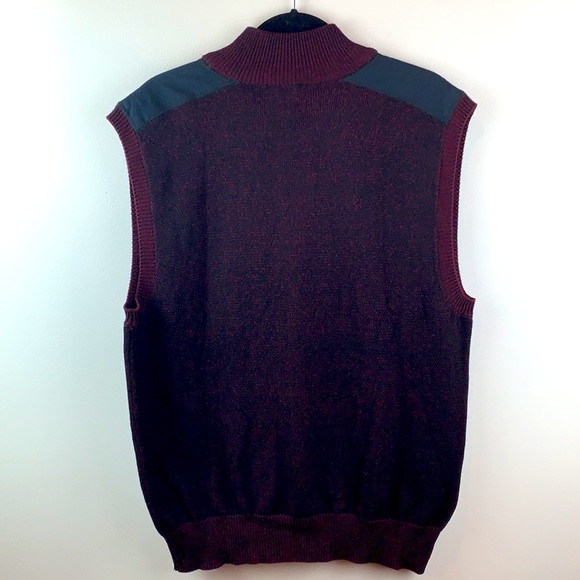 F/X Fusion Marled Knit Full Zip Vest NWT - Picture 3 of 7